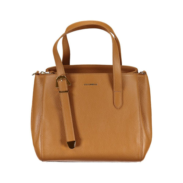 Borsa in pelle marrone