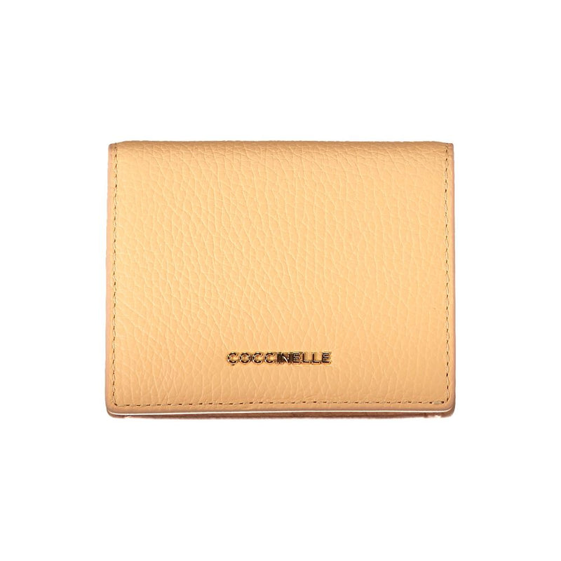 Orange Leather Wallet