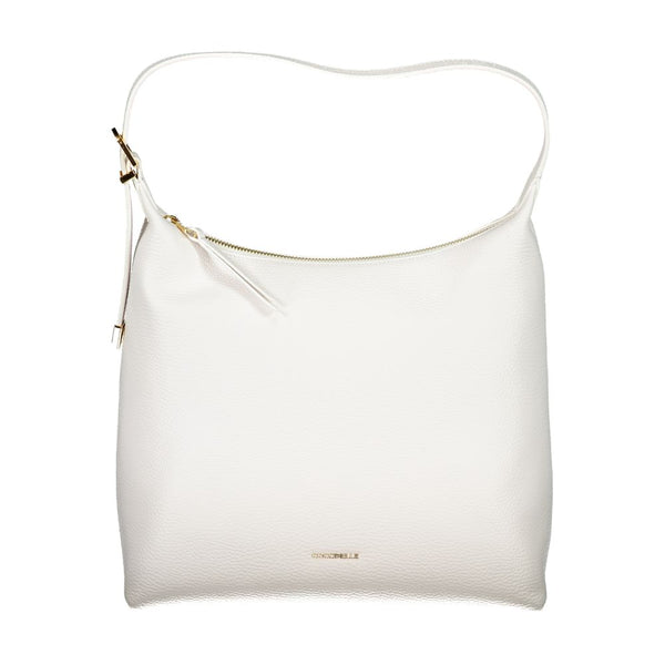 Sac à main en cuir blanc