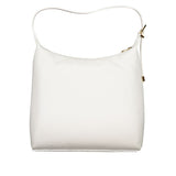 Bolso de cuero blanco