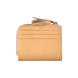 Orange Leder Brieftasche