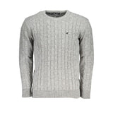 Pull en tissu gris