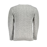 Pull en tissu gris