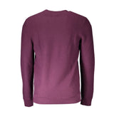 Maglione di cotone viola