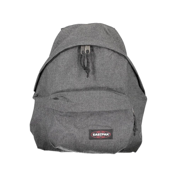 Grauer Polyester -Rucksack