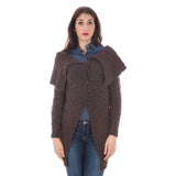 Maglione di lana marrone