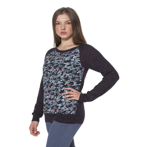 Pull en soie multicolore