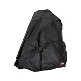 Schwarzer Polyester -Rucksack