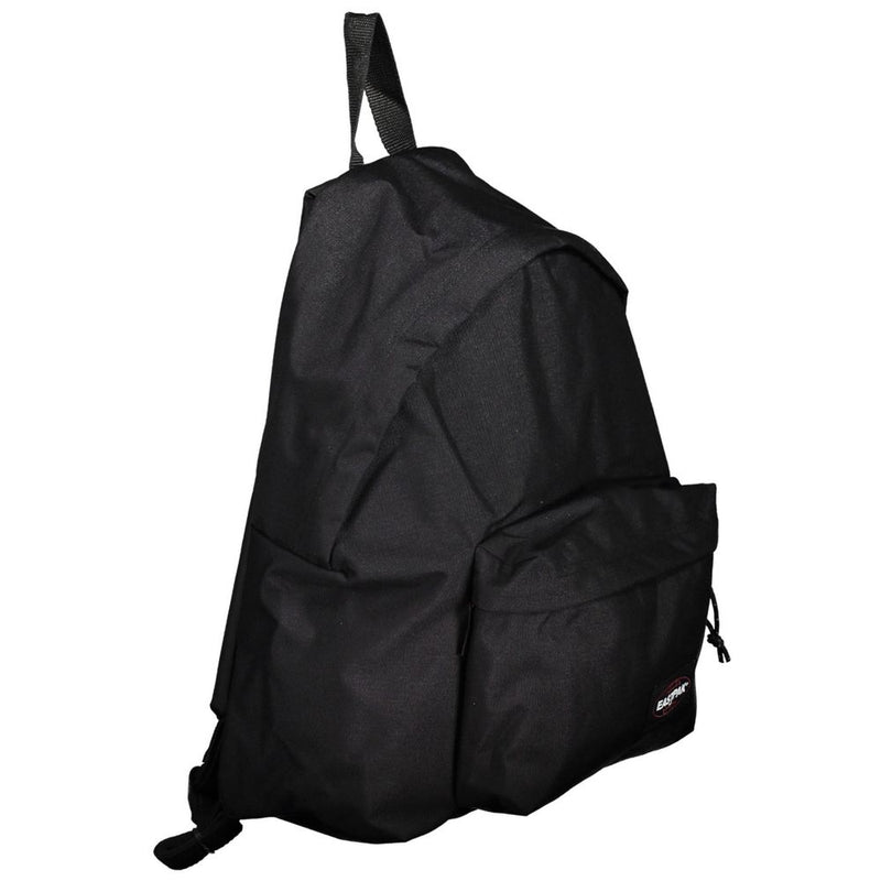 Schwarzer Polyester -Rucksack