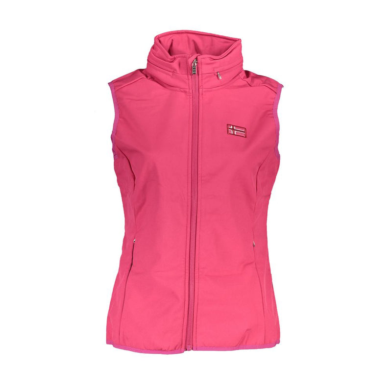 Vestes et manteau en polyester rose