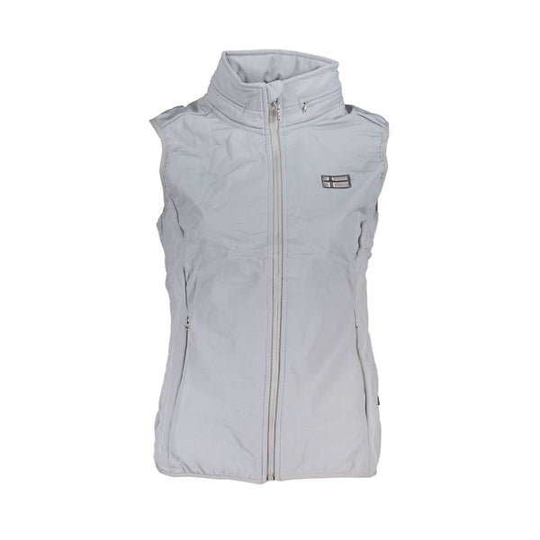 Vestes et manteau en polyester gris