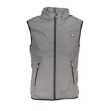 Veste en polyester gris