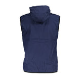 Veste en polyester bleu