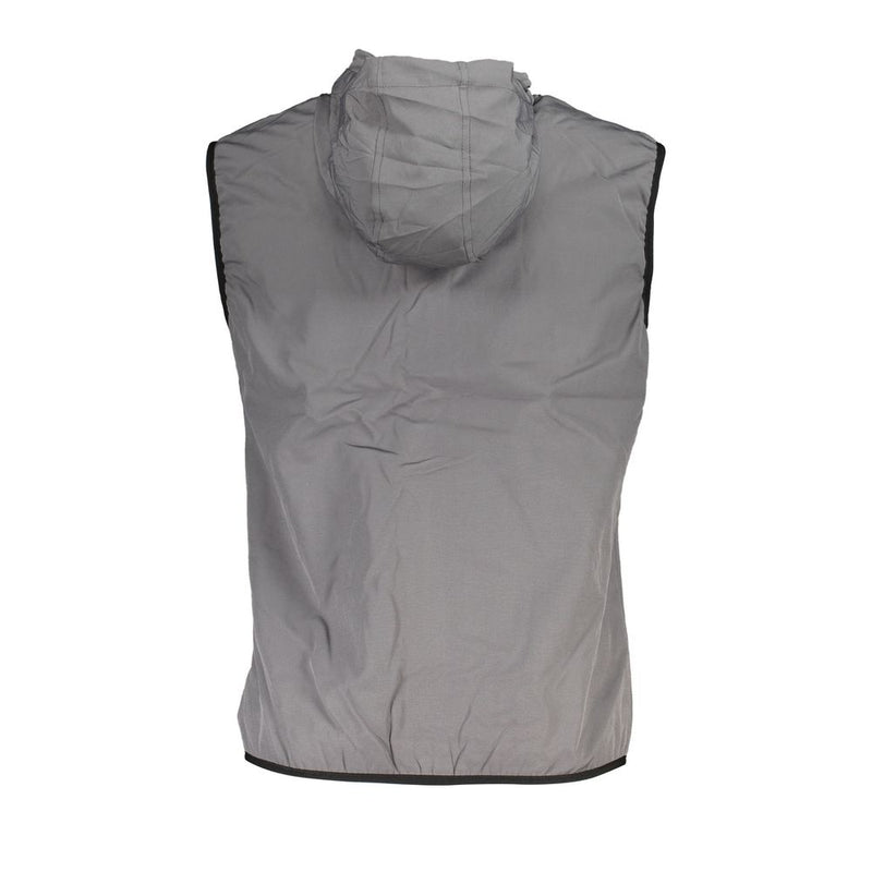 Veste en polyester gris