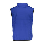 Chaqueta de poliéster azul