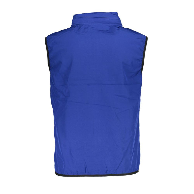 Veste en polyester bleu