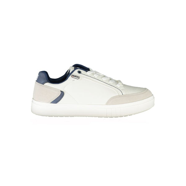 Sneaker in poliestere bianco