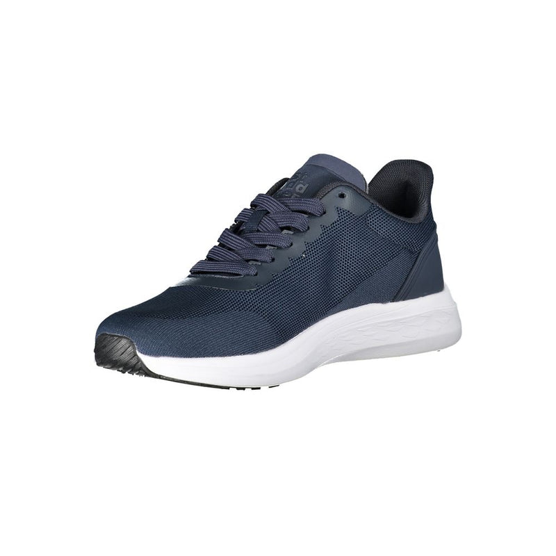 Sneaker en polyester bleu