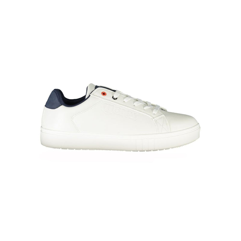 Sneaker en polyester blanc