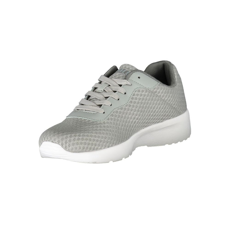 Sneaker en polyester gris