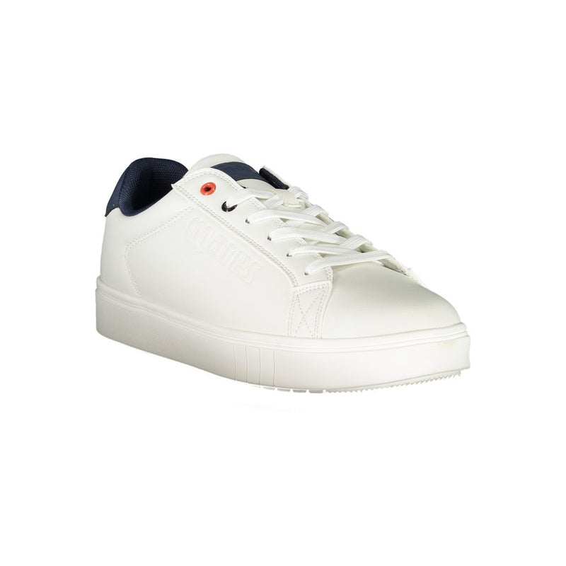 Sneaker in poliestere bianco