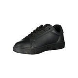 Zapatilla de poliéster negro