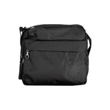 Schwarze Polyesterhandtasche