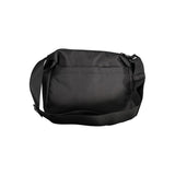 Schwarze Polyesterhandtasche