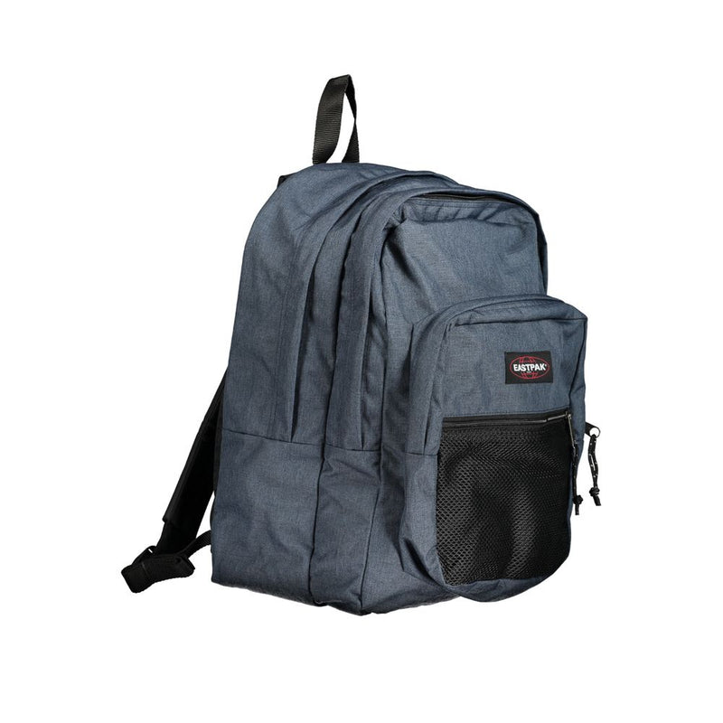 Blauer Polyester -Rucksack