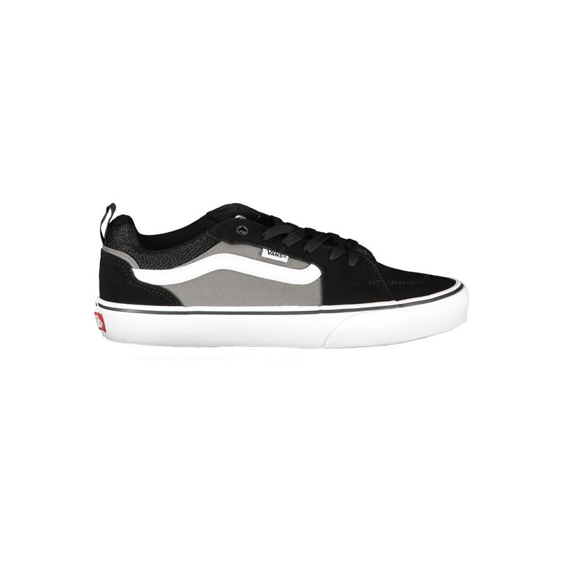 Schwarzer Polyester -Sneaker