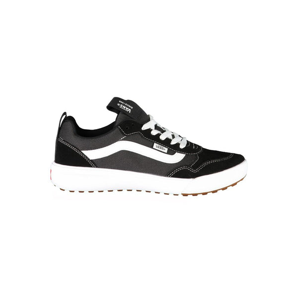 Schwarzer Polyester -Sneaker