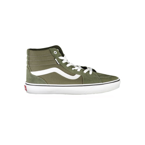 Sneaker en polyester vert