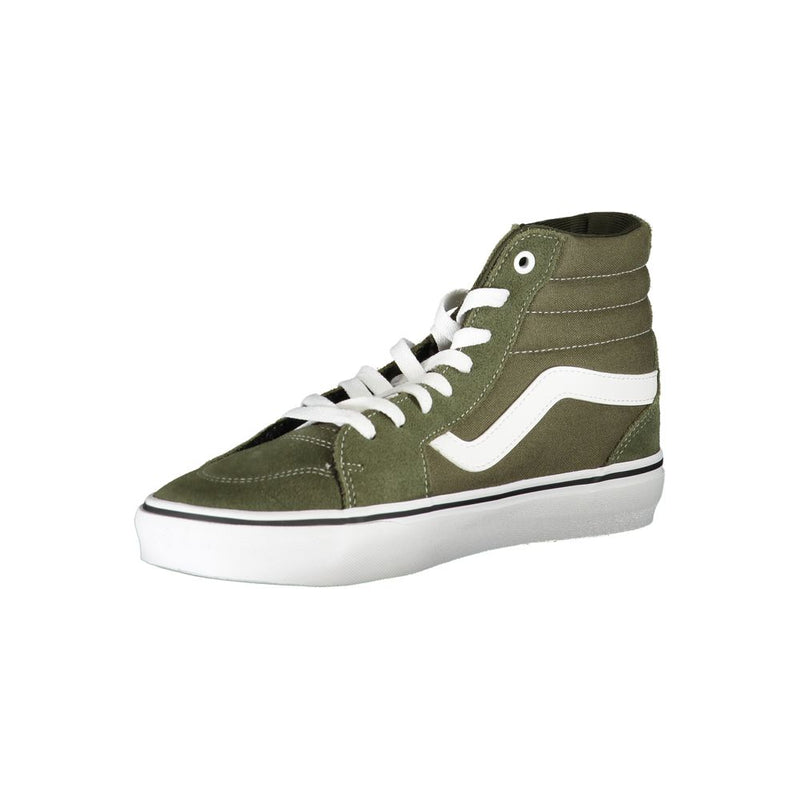 Sneaker in poliestere verde