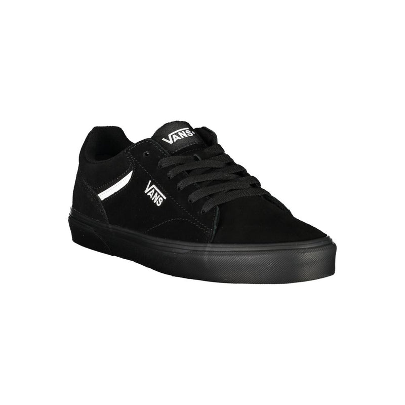 Zapatilla de poliéster negro