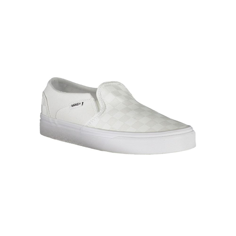 Sneaker in poliestere bianco