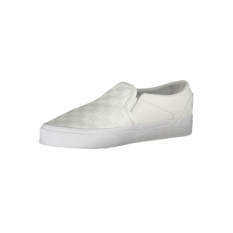 Sneaker in poliestere bianco