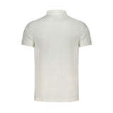 White Cotton Polo Shirt