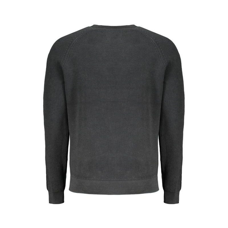 Black Cotton Sweater