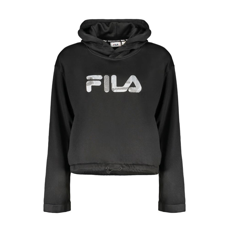 Pull en polyester noir