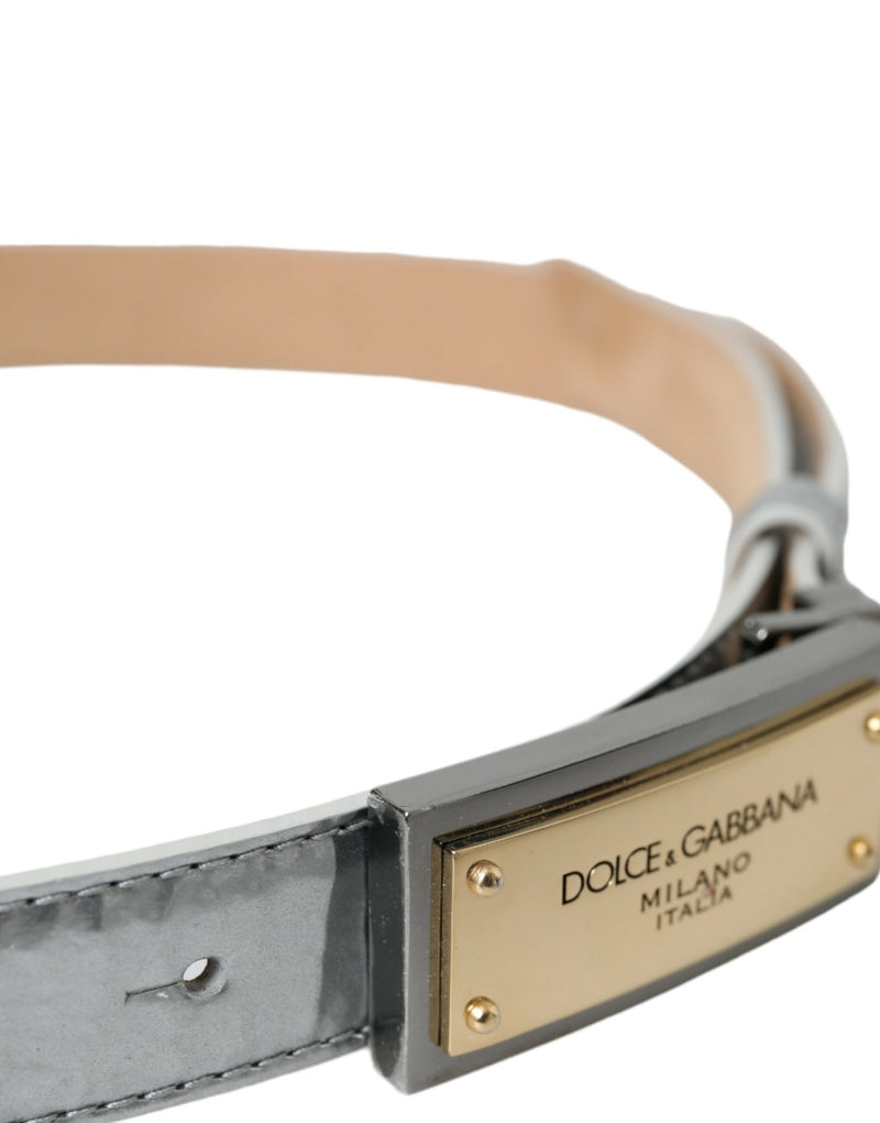 Logotipo de cuero plateado Men Beuthle Belt Ben