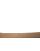 Logotipo de cuero plateado Men Beuthle Belt Ben