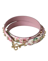 Spalla di accessori per borsette floreali rosa