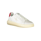 White Polyester Sneaker