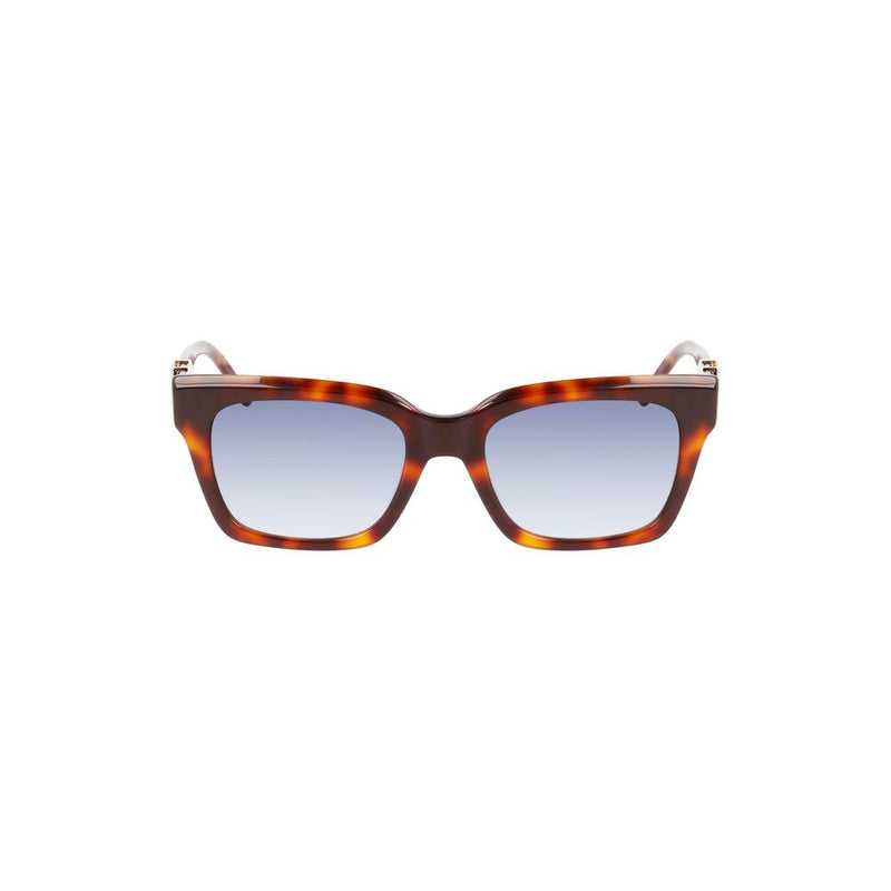 Braune Acetat -Sonnenbrille