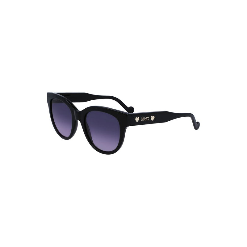 Schwarze Acetat -Sonnenbrille