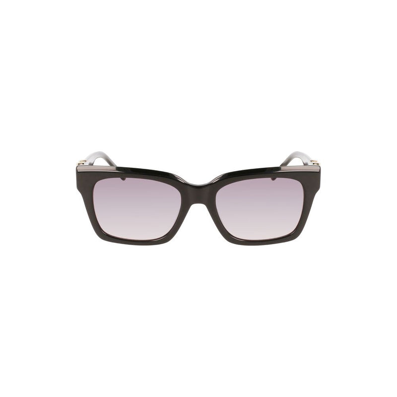 Schwarze Acetat -Sonnenbrille