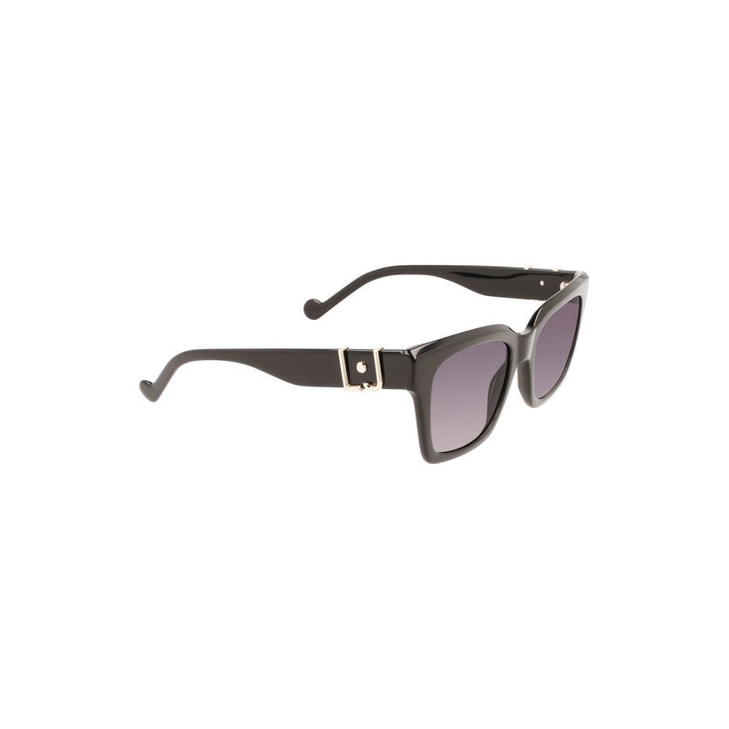 Schwarze Acetat -Sonnenbrille