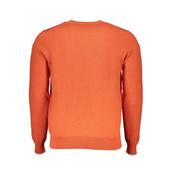 Pull en coton orange