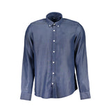 Chemise Lyocell bleue