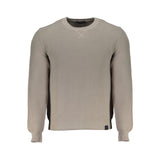 Pull en coton gris